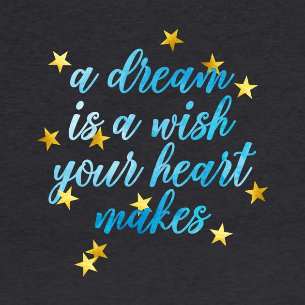 A DREAM IS A WISH by christikdesigns